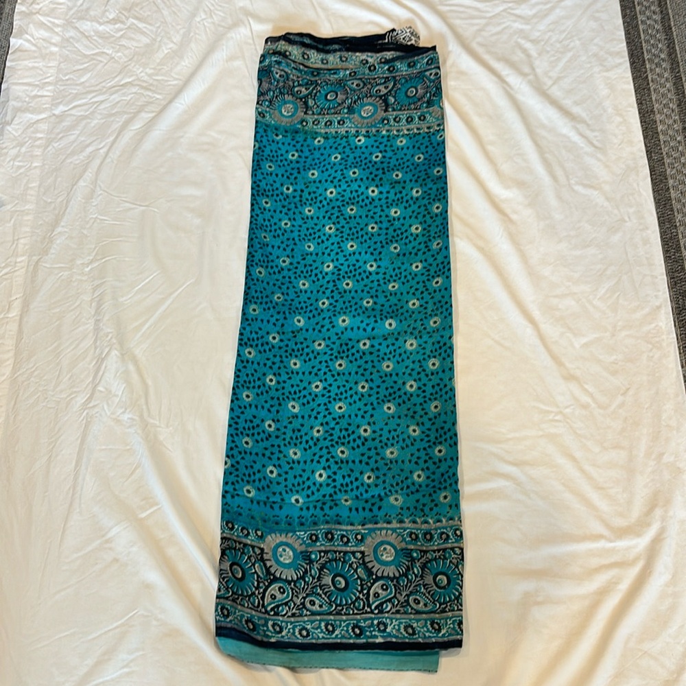 Silk chiffon Saree